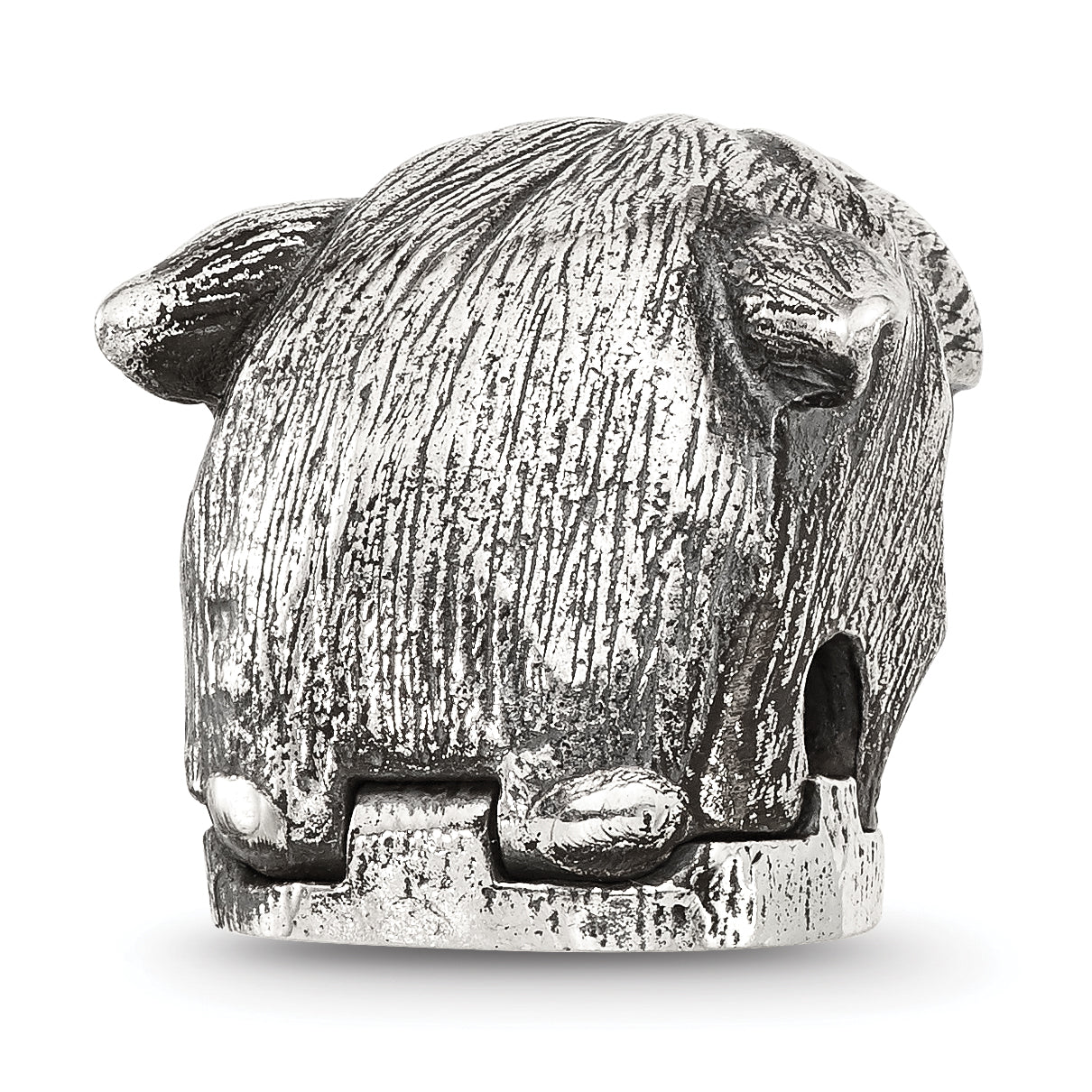 Sterling Silver Reflections Panther Hinged Bead