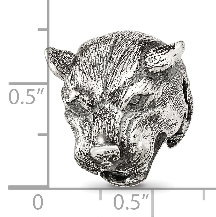 Sterling Silver Reflections Panther Hinged Bead