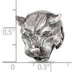 Sterling Silver Reflections Panther Hinged Bead