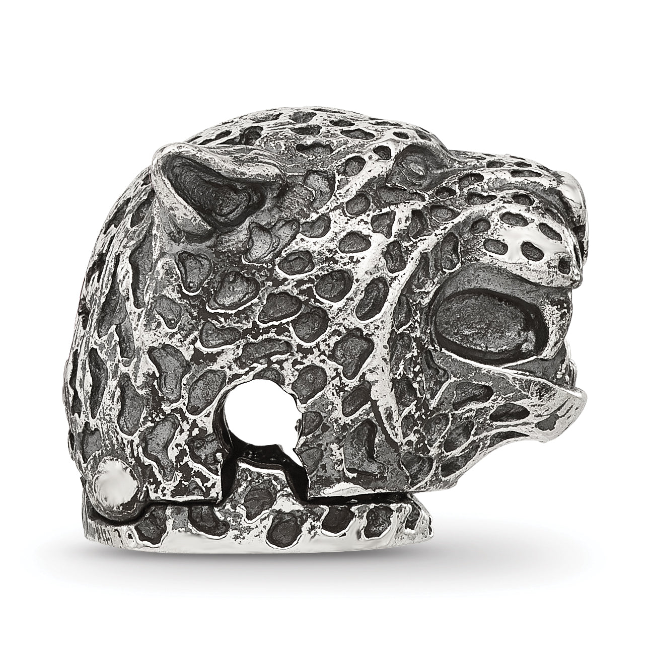 Sterling Silver Reflections Jaguar Hinged Bead Secondary image