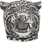 Sterling Silver Reflections Jaguar Hinged Bead