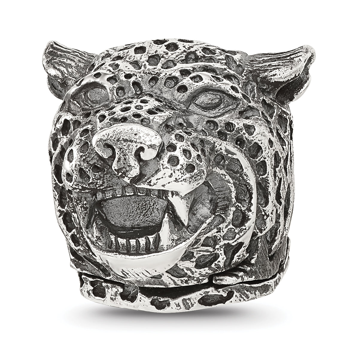 Sterling Silver Reflections Jaguar Hinged Bead Main image