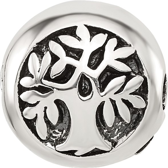 Sterling Silver Reflections Tree of Life Hinged Bead