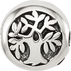 Sterling Silver Reflections Tree of Life Hinged Bead