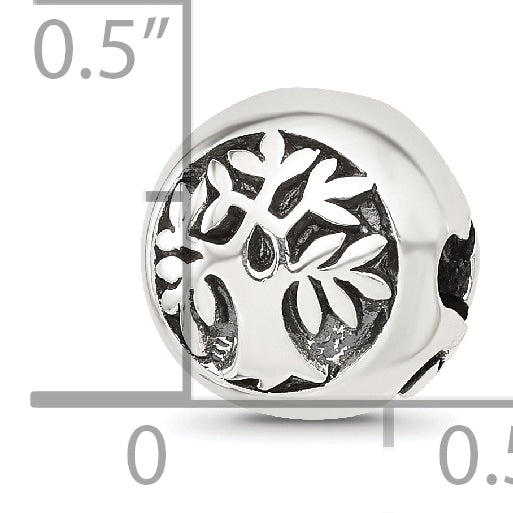 Sterling Silver Reflections Tree of Life Hinged Bead