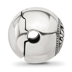 Sterling Silver Reflections Polished Circle Tree of Life Hinged Bead
