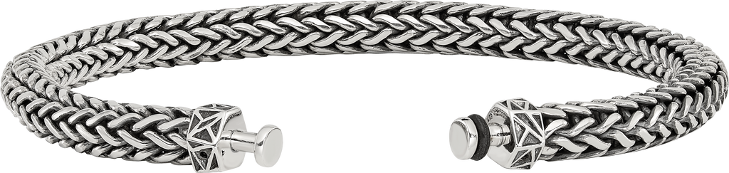 Sterling Silver Reflections 6mm Wheat Chain 8.5in Bracelet/Bead not included, sold seperately