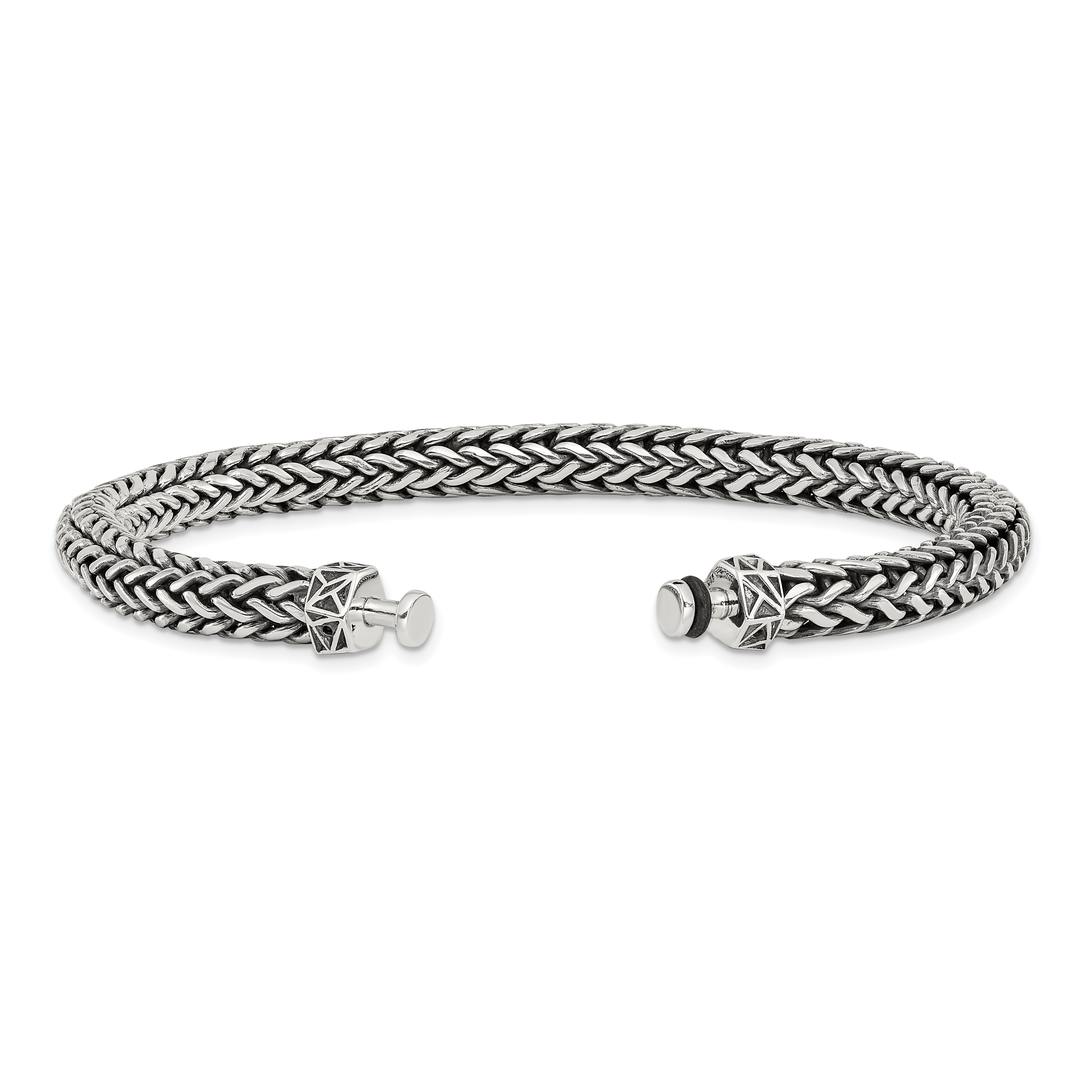 Sterling Silver Reflections 6mm Wheat Chain 8.5in Bracelet/Bead not included, sold seperately