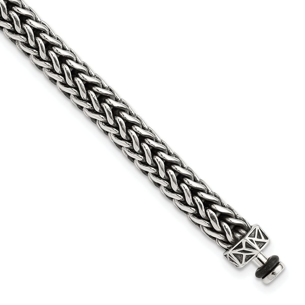 Sterling Silver Reflections 6mm Wheat Chain 8.5in Bracelet/Bead not included, sold seperately