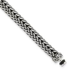 Sterling Silver Reflections 6mm Wheat Chain 8.5in Bracelet/Bead not included, sold seperately
