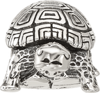 Sterling Silver Reflections Antiqued Turtle Bead