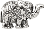 Sterling Silver Reflections Antiqued Elephant Bead
