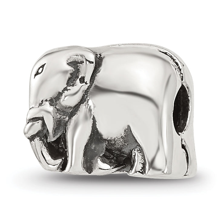 Sterling Silver Reflections Elephant Clip Bead