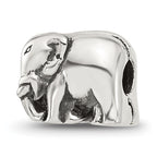 Sterling Silver Reflections Elephant Clip Bead