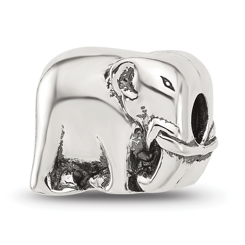 Sterling Silver Reflections Elephant Clip Bead Main image