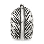 Sterling Silver Reflections Antiqued Leaf Clip Bead
