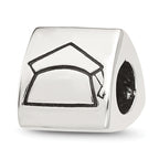 Sterling Silver Reflections Grad 2024 Cap Trilogy Bead