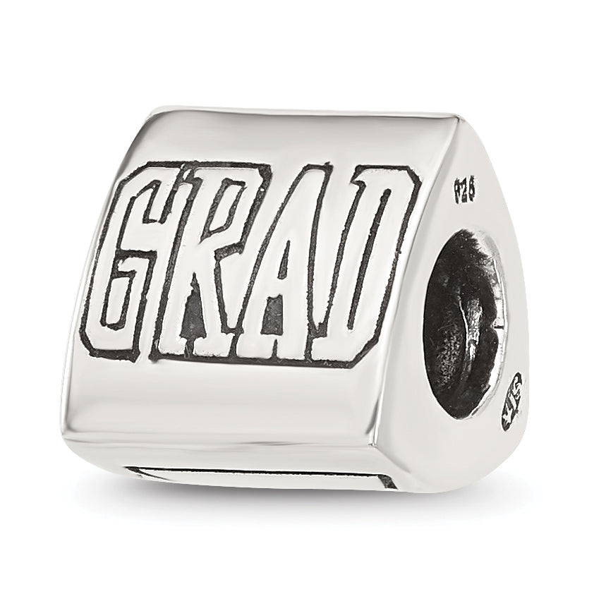 Sterling Silver Reflections Grad 2024 Cap Trilogy Bead