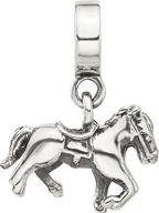 Sterling Silver Reflections Horse Dangle Bead