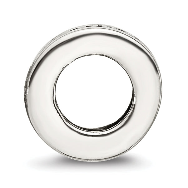 Sterling Silver Reflections Antiqued Scroll Spacer Bead Secondary image