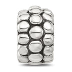 Sterling Silver Reflections Polished Beaded Clip Bead