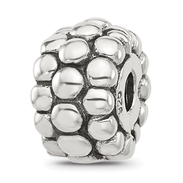 Sterling Silver Reflections Polished Beaded Clip Bead Main image