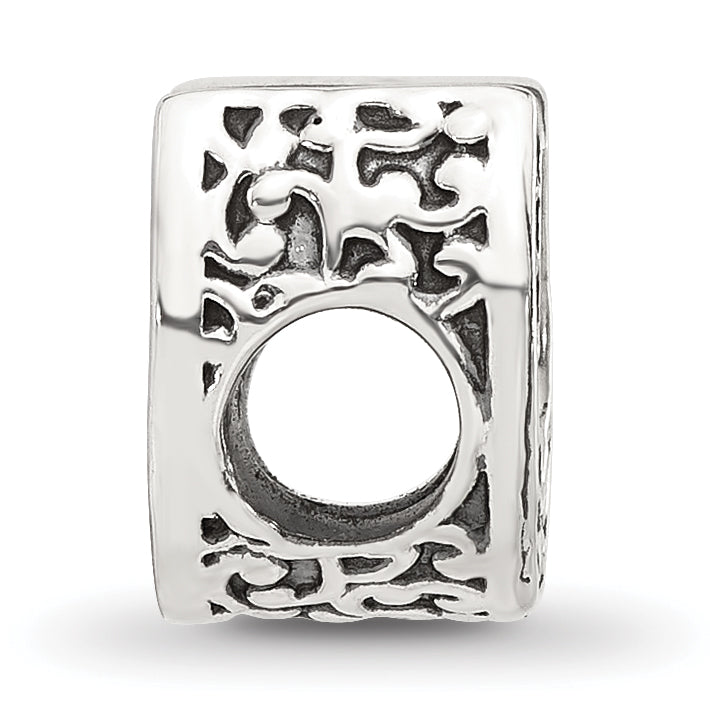 Sterling Silver Reflections Horseshoe Bead Secondary image