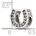 Sterling Silver Reflections Horseshoe Bead