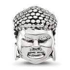 Sterling Silver Reflections Budda Head Bead