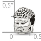 Sterling Silver Reflections Budda Head Bead