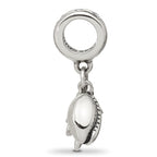 Sterling Silver Reflections Enamel Turtle, Shell & Starfish Dangle Bead
