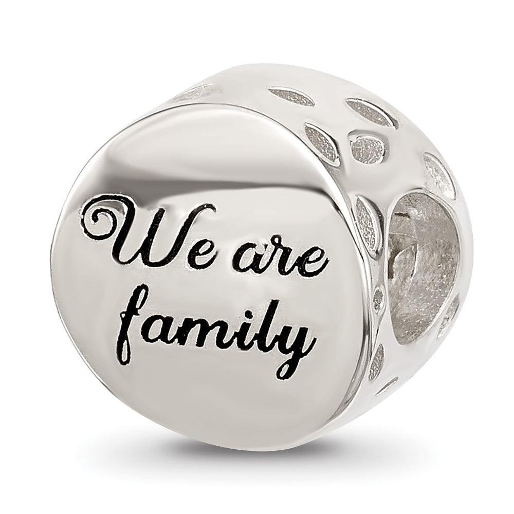 Sterling Silver Reflections Crystal & Gold-tone Family Tree Bead