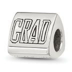 Sterling Silver Polished 2025 Graduation Bead