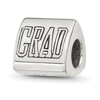 Sterling Silver Polished 2026 Graduation Bead