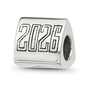 Reflection Beads Sterling Silver Polished 2026 Graduation Bead - Sophia Jewelers