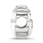 Sterling Silver Reflections Kids Enamel Snowman With Hat Bead