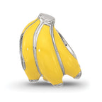 Sterling Silver Reflections Kids Enamel Banana Bunch Bead