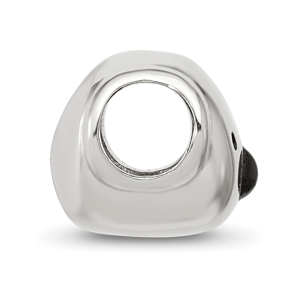 Sterling Silver Reflections Enamel Koala Bear Face Bead Secondary image