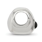 Sterling Silver Reflections Enamel Koala Bear Face Bead