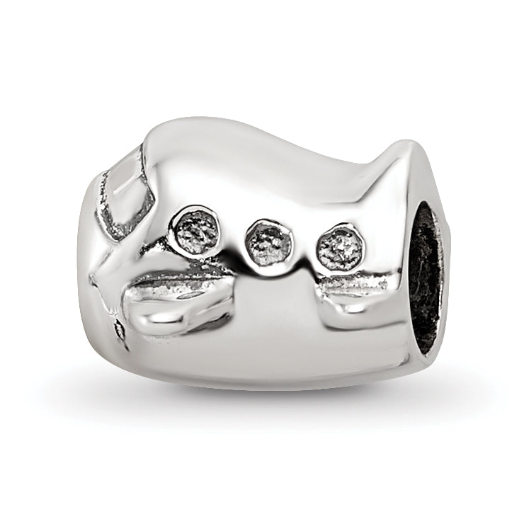 Sterling Silver Reflections Kids Airplane Bead Main image