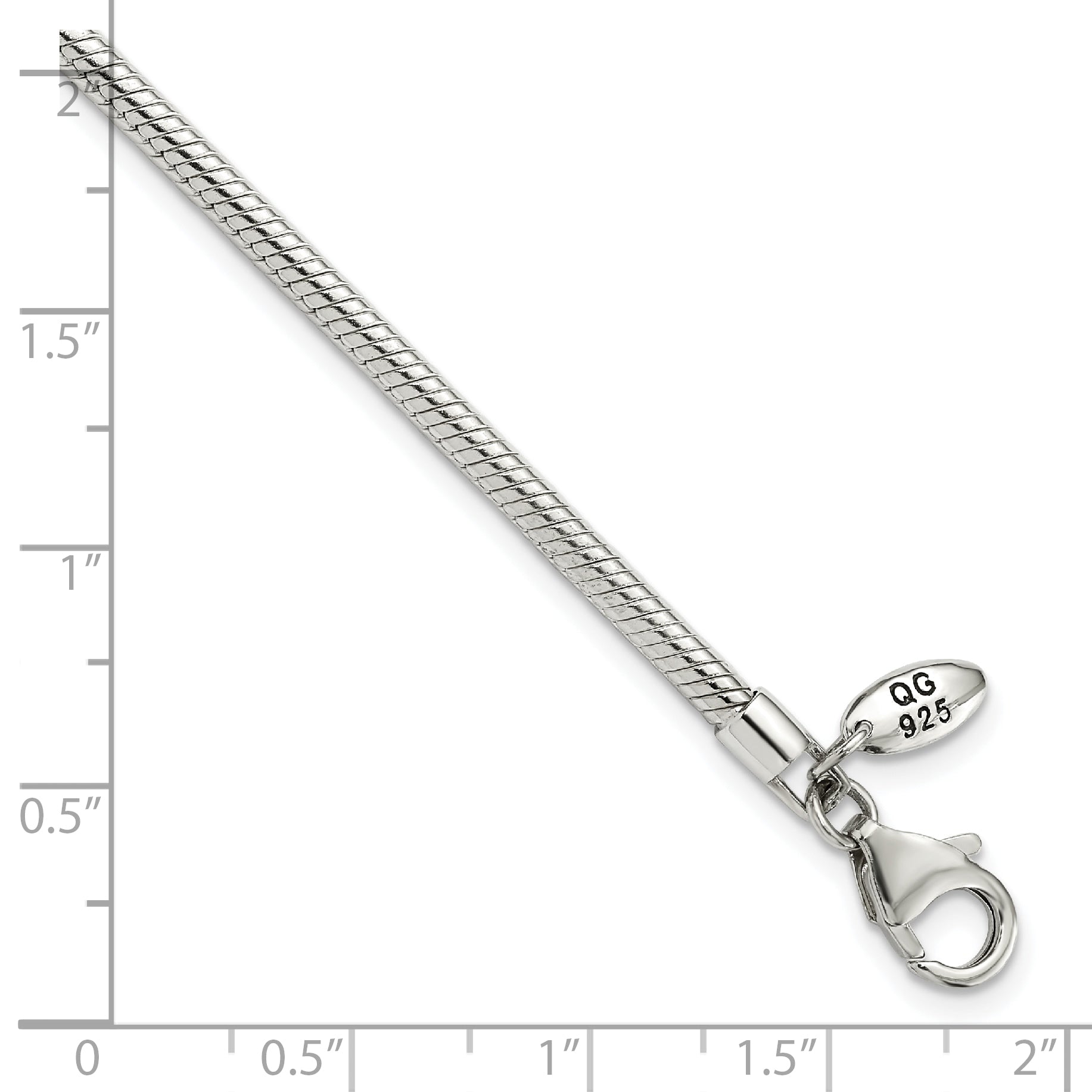 Sterling Silver Reflections Lobster Clasp Bead Bracelet