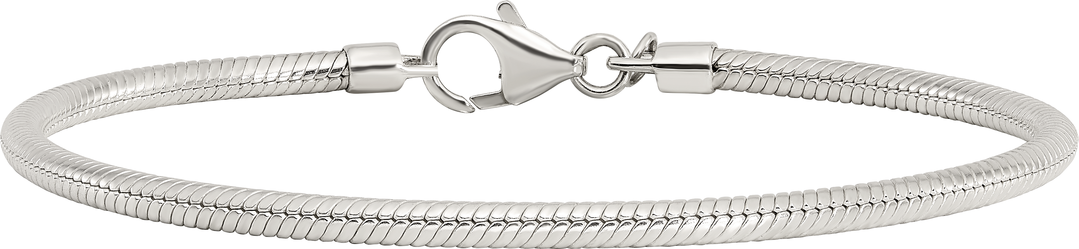 Sterling Silver Reflections Lobster Clasp Bead Anklet