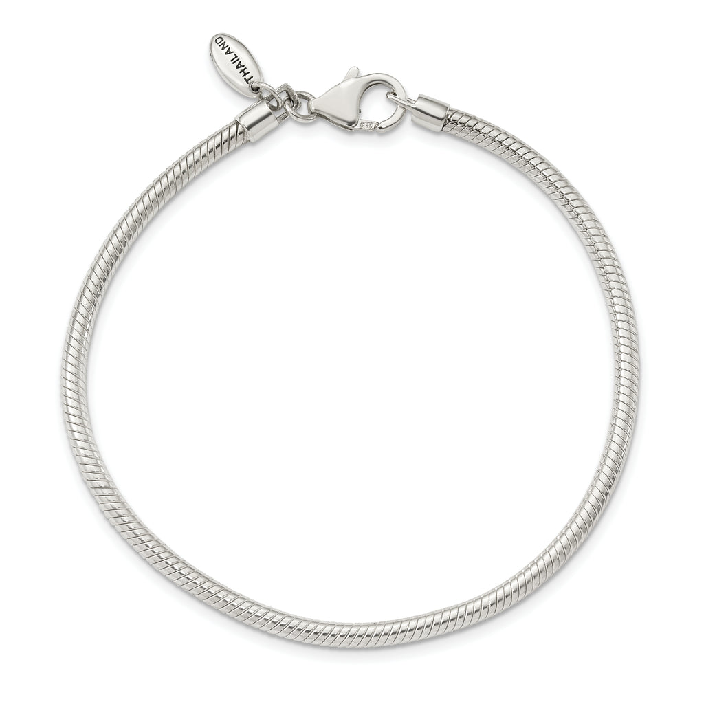 Sterling Silver Reflections Lobster Clasp Bead Bracelet