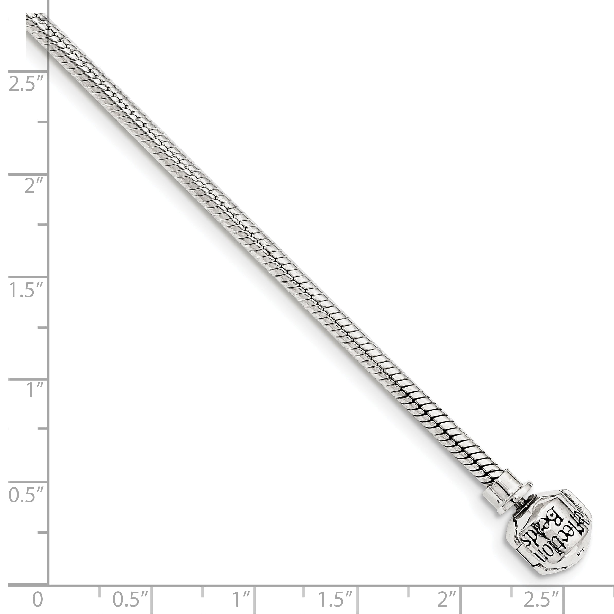 Sterling Silver Link Chain Necklace 2mm