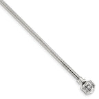 Sterling Silver Link Chain Necklace 2mm