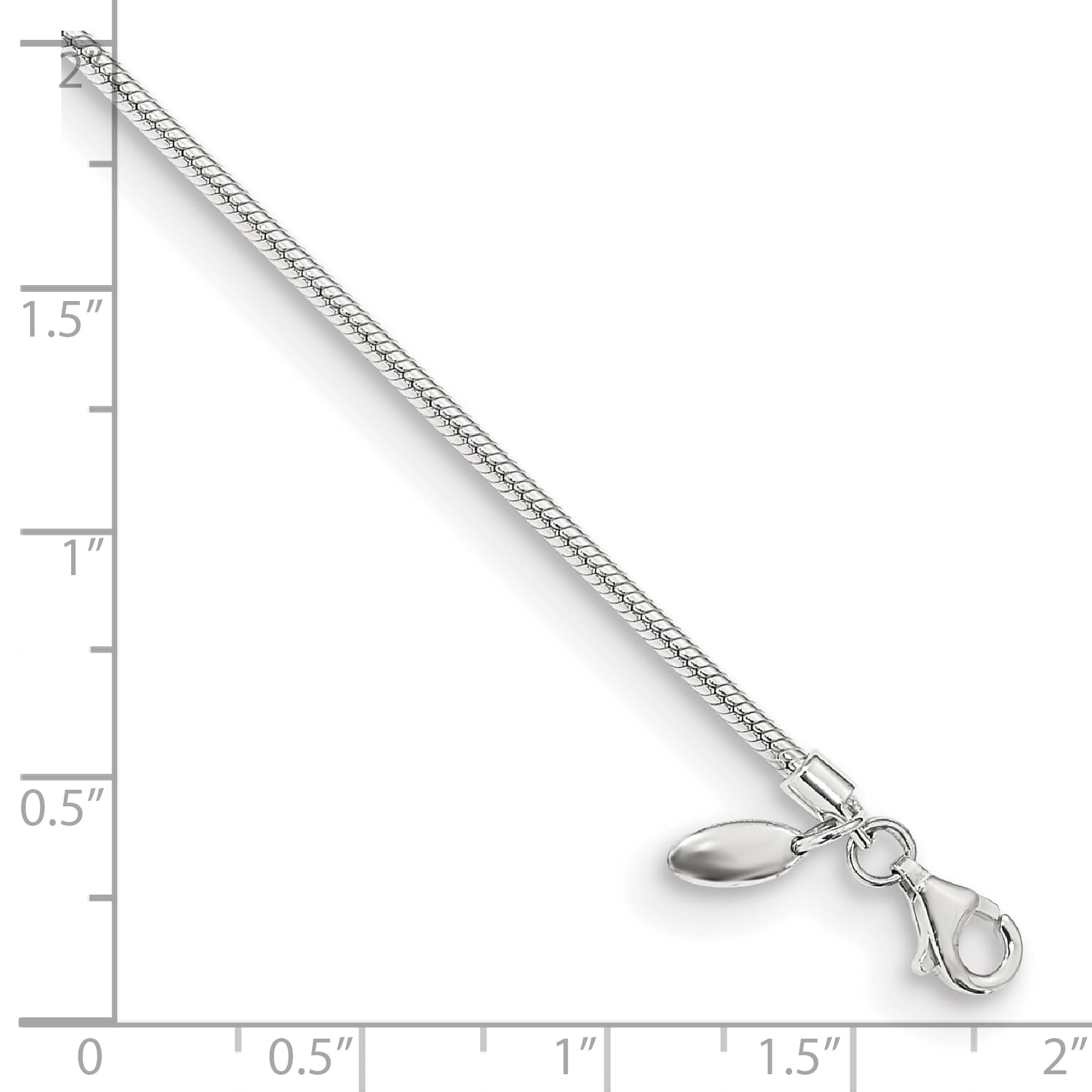 Kids Collection Sterling Silver Necklace for Reflection Beads Secondary image