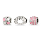 Sterling Silver Reflections Hearts of Love Boxed Bead Set