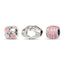 Sterling Silver Reflections Hearts of Love Boxed Bead Set