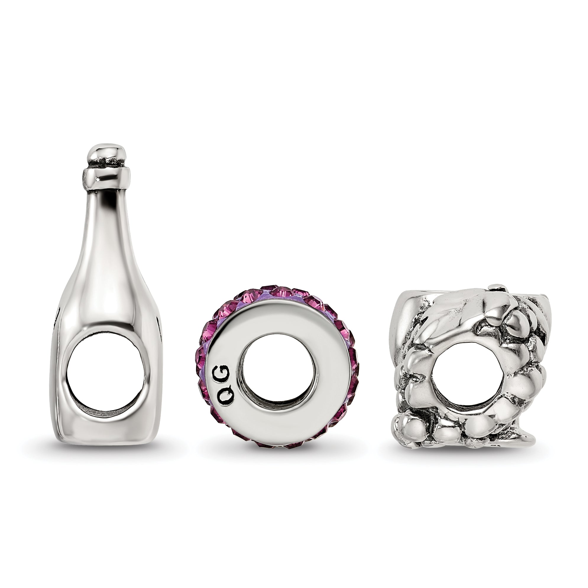 Sterling Silver Reflections Wine Country Boxed Bead Set Secondary image
