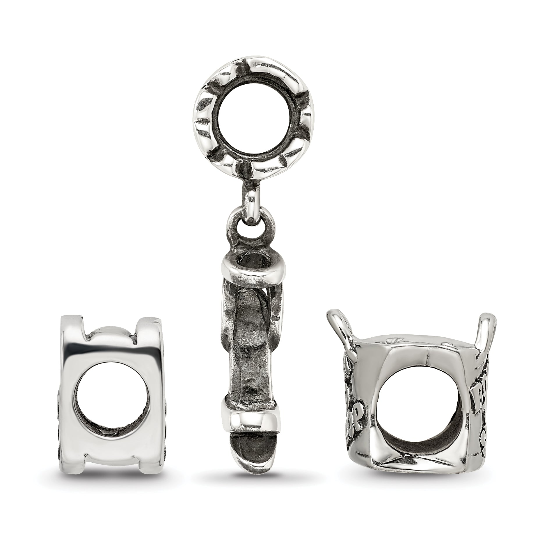 Sterling Silver Reflections Stylish Girl Boxed Bead Set Secondary image